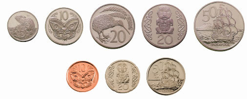 New Zealand coin comparison