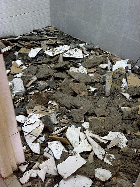 busted tiles